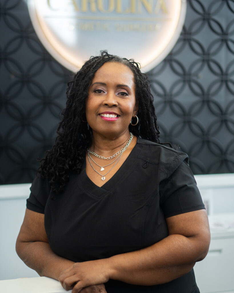 Camille Faucette, LPN at Carolina Cosmetic Surgery office. #Indian Land #Charlotte
